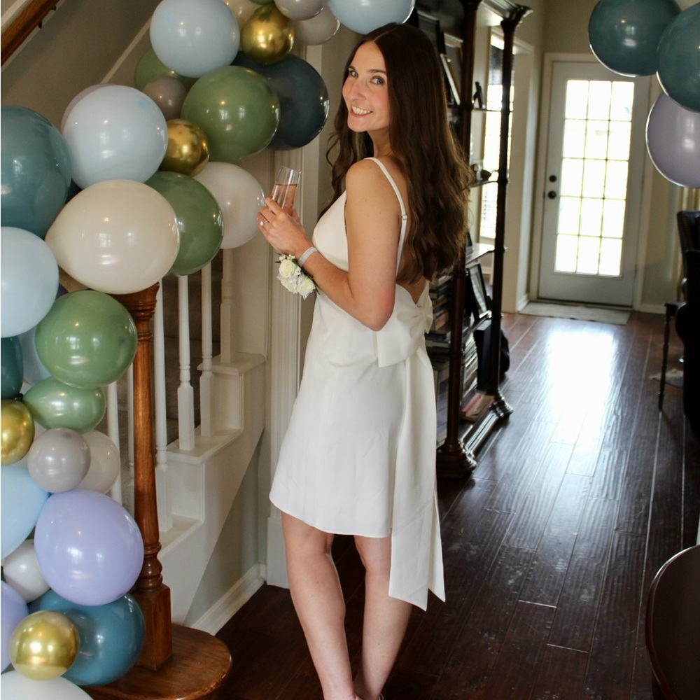 Revelry Steph Crepe Mini Dress